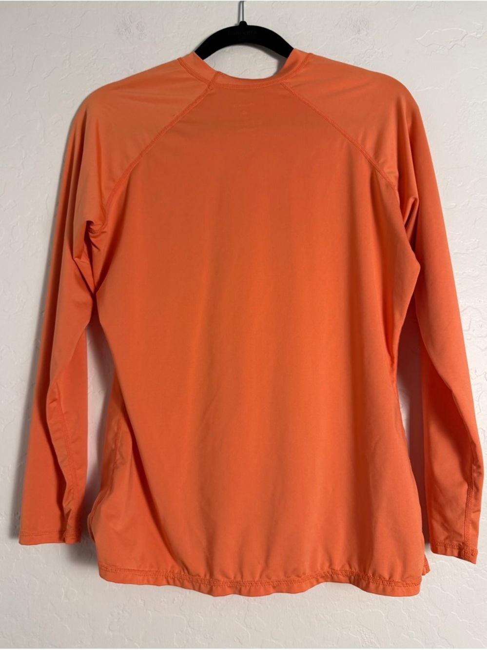 Hurley Women's UPF 50+ Rash Guard Shirt Sz 1X Orange Athletic Water Activities - Picture 2 of 9